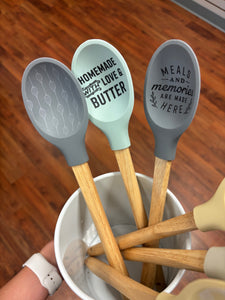 Silicone kitchen utensils