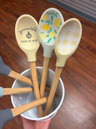Silicone kitchen utensils