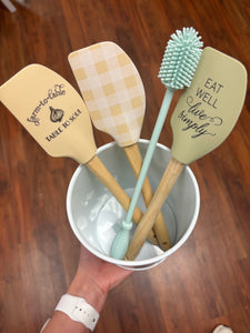 Silicone kitchen utensils