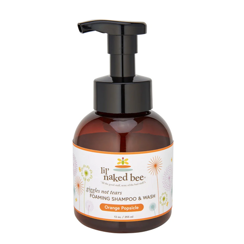 Lil' Naked Bee— Giggles Not Tears Foaming Shampoo & Wash