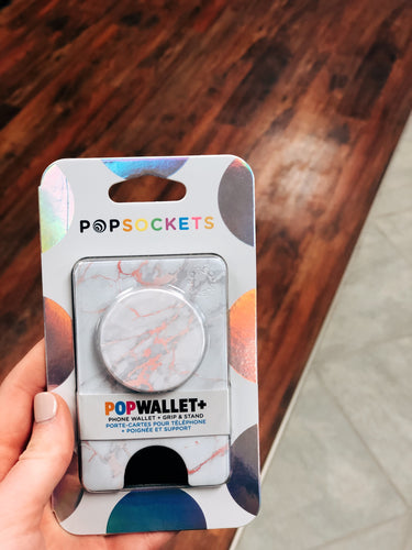 Marble PopSocket + Wallet Combo