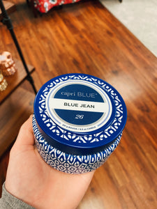 Capri Blue— Blue Jean Travel Tin 8.5 oz