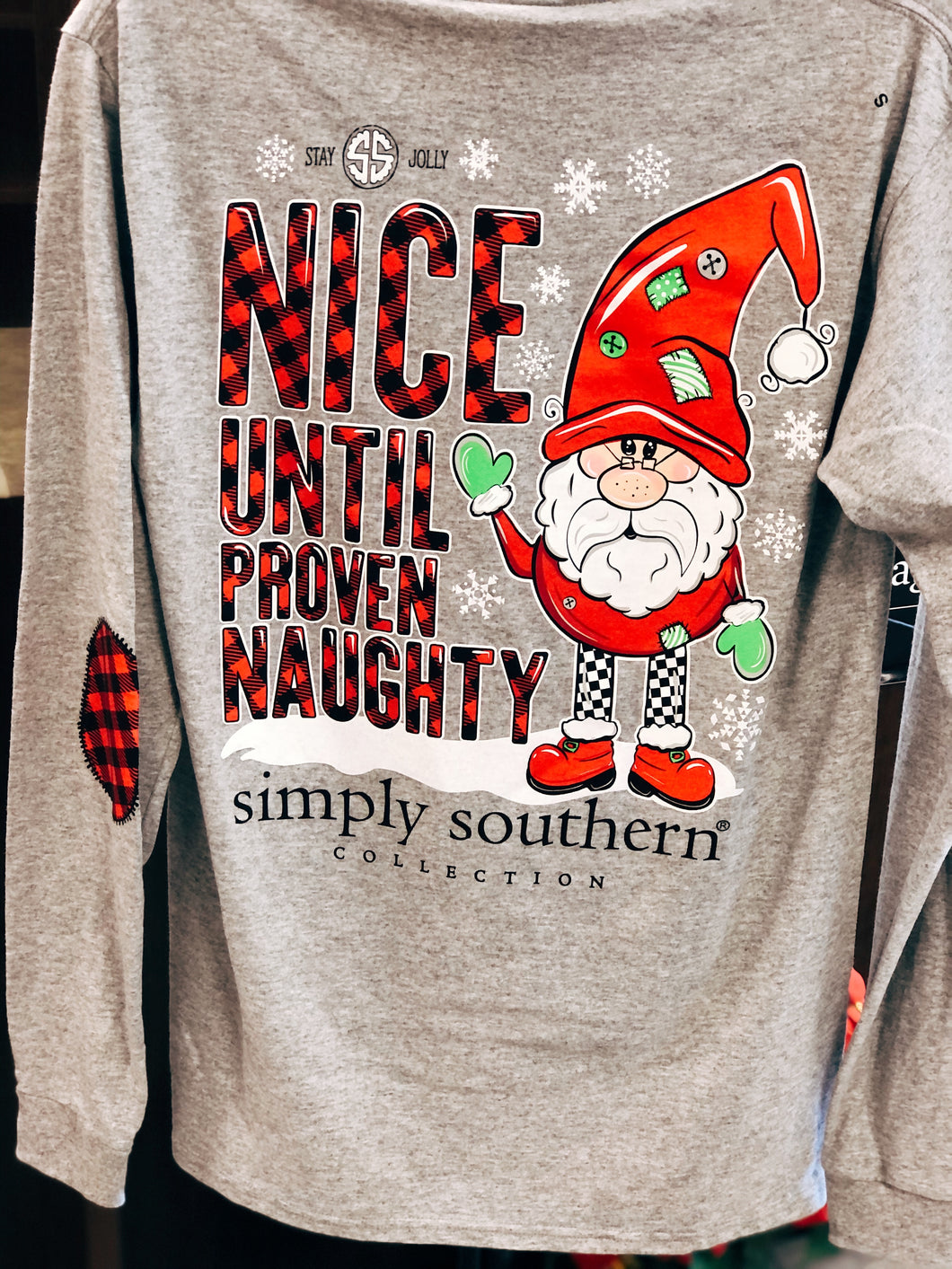 Nice Until Proven Naughty Long Sleeve