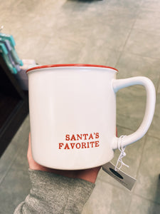 Santa Barbara Christmas Mugs