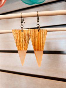 Second Nature Earrings— Large Triangles