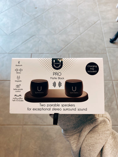 U Speakers— PRO Matte Black