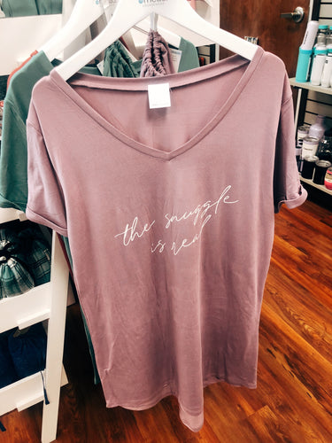 Hello Mello Sleep Tee—The Snuggle is Real