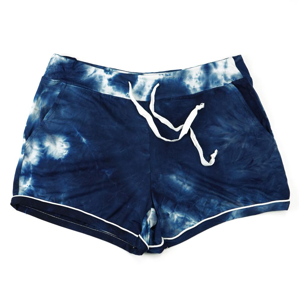 Hello Mello Dyes the Limit Lounge Shorts—Navy
