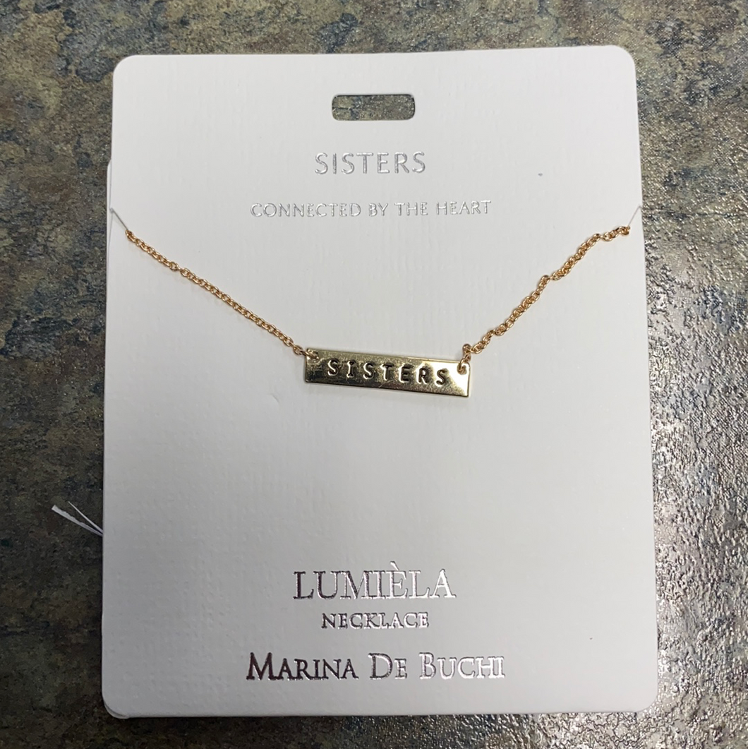 Sisters necklace