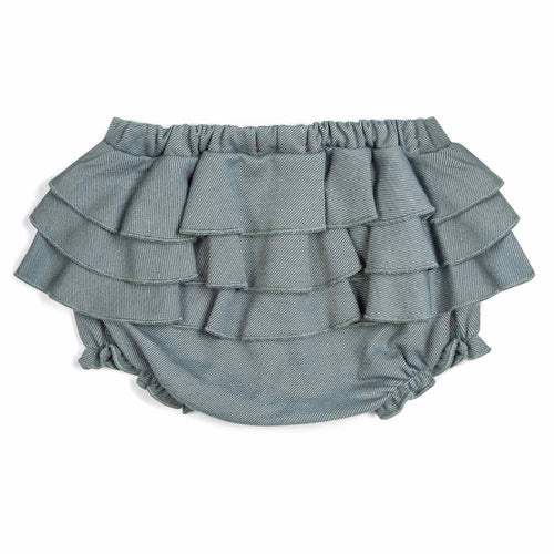 Denim Ruffle Bloomer