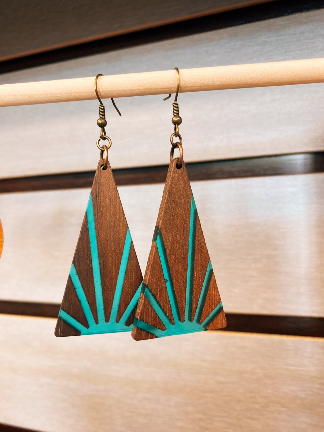 Second Nature Earrings— Large Triangles