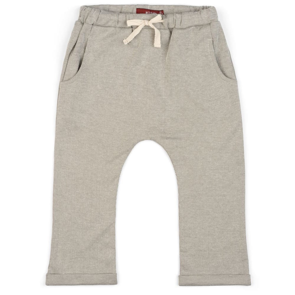 Pinstripe Jogger Grey