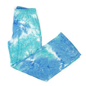 Hello Mello Dyes the Limit Lounge Pants—Aqua